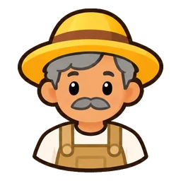 An older caretaker with a gray mustache